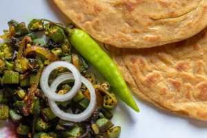 Bhindi bhaji (ladies finger)