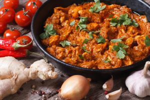 Chilli chicken garlic masala