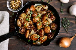 Fried mushrooms